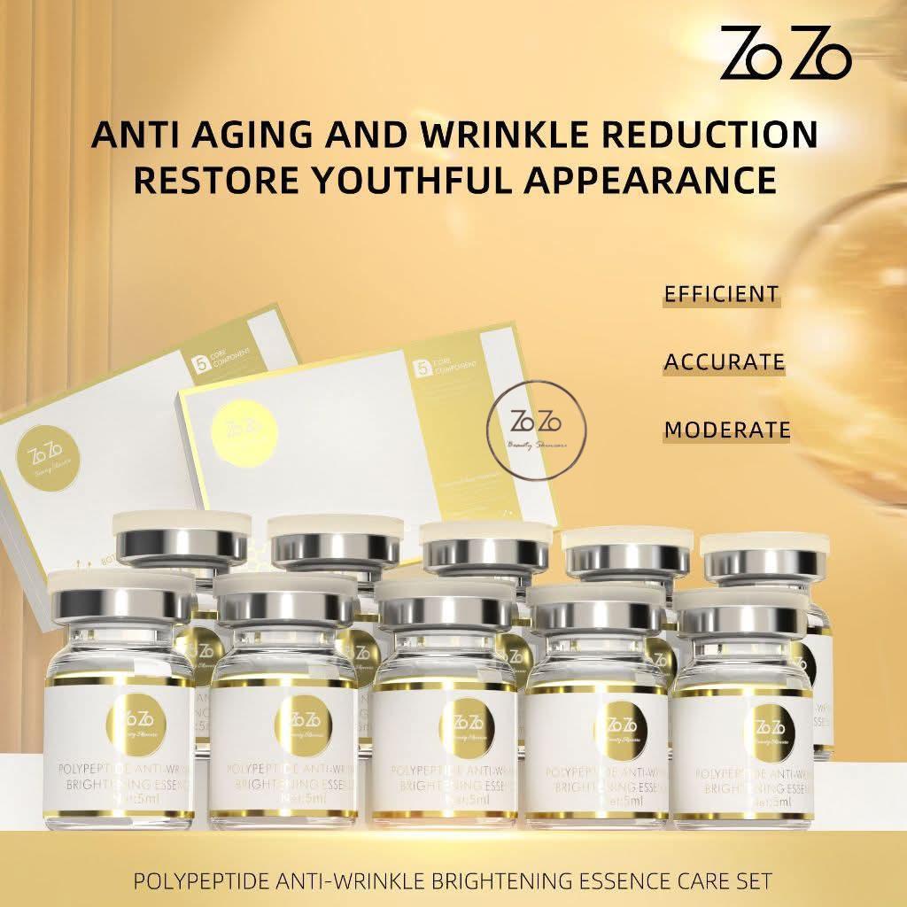 ZOZO Polypeptide Anti-Wrinkle Brightening Essence Care 1Box